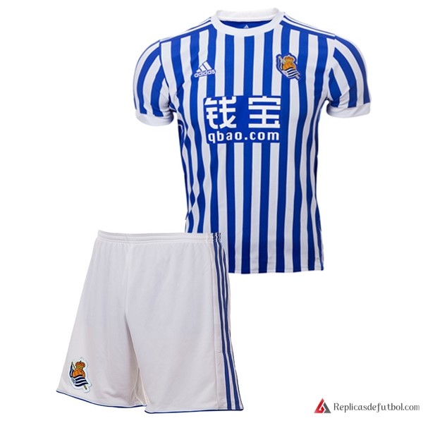 Camiseta Real Sociedad Niño Primera equipación 2017-2018